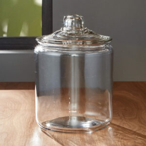 T Daniels - 128-Oz. Large Glass Jar with Lid