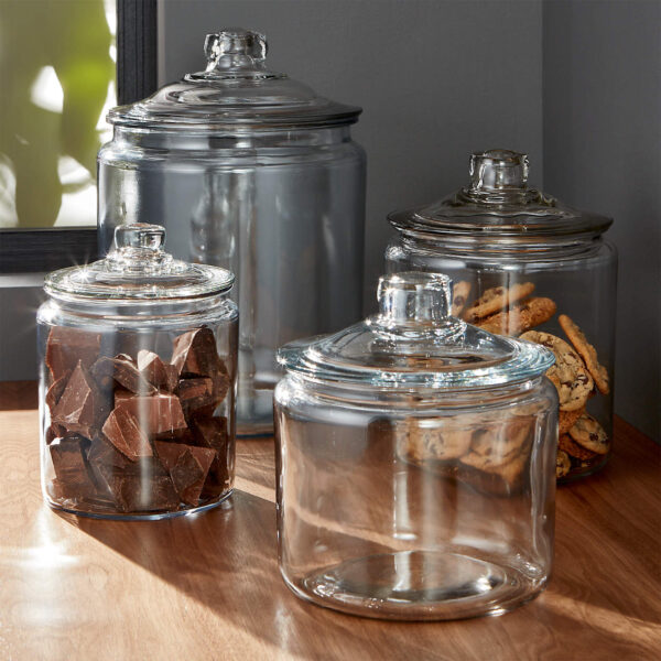 T Daniels - 128-Oz. Large Glass Jar with Lid - Image 3