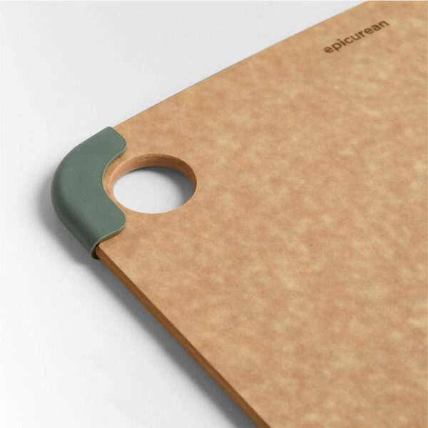 T Daniels - Natural and Thyme Non-Slip Paper Composite Cutting Board – 11.5" x 9" - Image 2