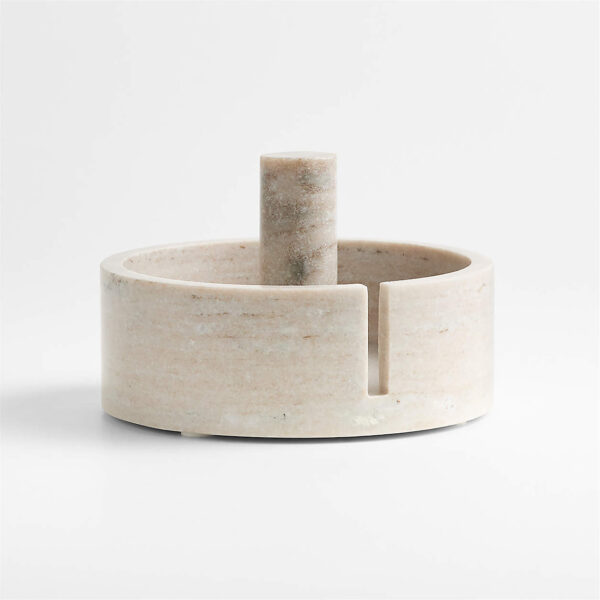 T Daniels - Tuscan Kitchen Marble Paper Towel Holder - Image 2