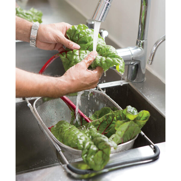 T Daniels - Over-The-Sink Mesh Colander - Image 2
