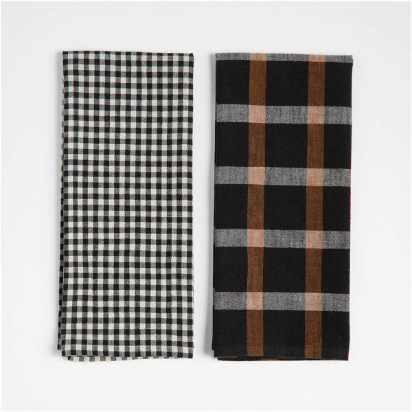T Daniels - Organic Cotton Kitchen Towels, Set of 2 - Image 2