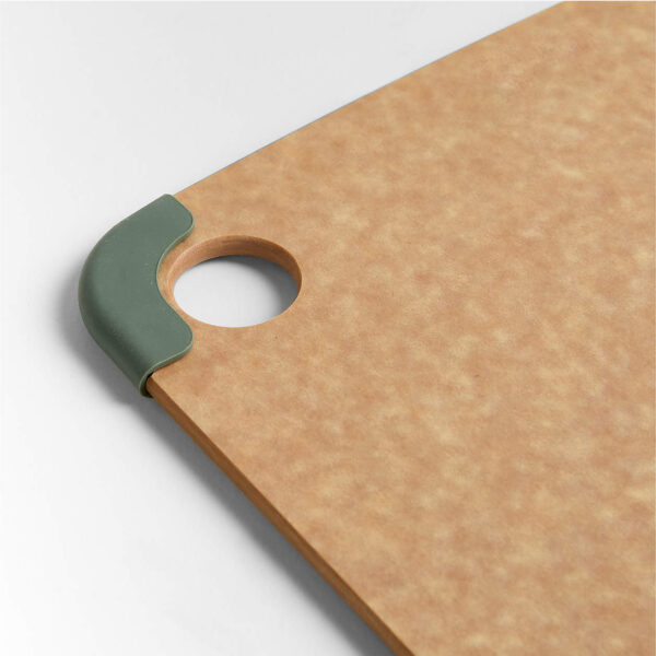 T Daniels - Natural and Thyme Non-Slip Paper Composite Cutting Board – 11.5" x 9" (Pack of 2) - Image 2